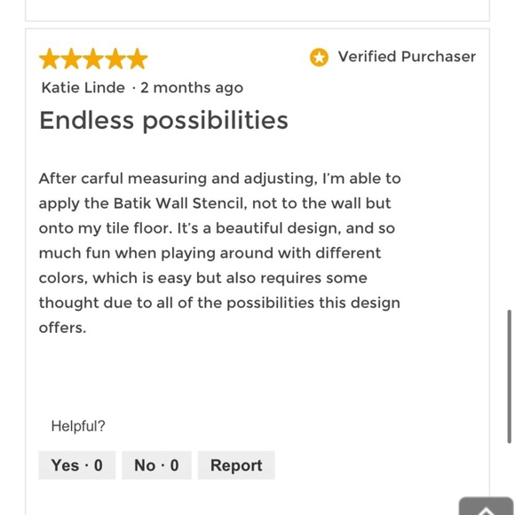 🆕 Laser Stencil “Batik Print” for DIY Projects 1pc 17.25” x 19.5” - Picture 9 of 11